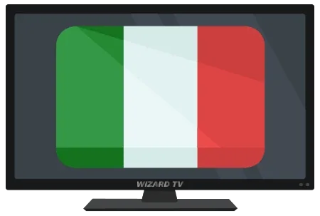 Italy flag artwork for regional IPTV setup references